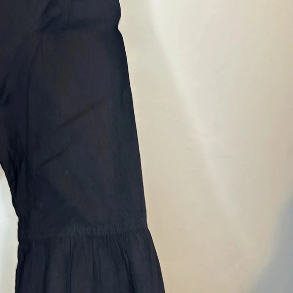 TOMMY BAHAMA SCOOP NECK DRESS WITH WASIT TIE CROCHET DETAIL ON WAIST AND SLEEVES - Picture 8 of 12